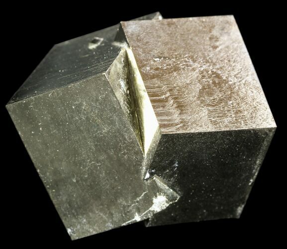 Pyrite Cube Cluster - Navajun, Spain #50215